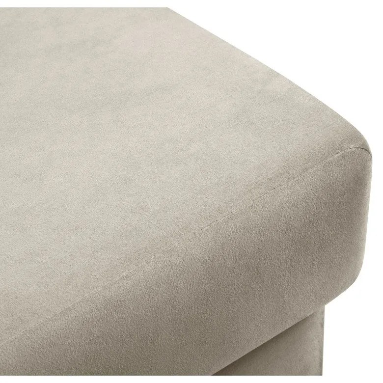 Bézs bársony lábtartó Kyoto – Cosmopolitan Design