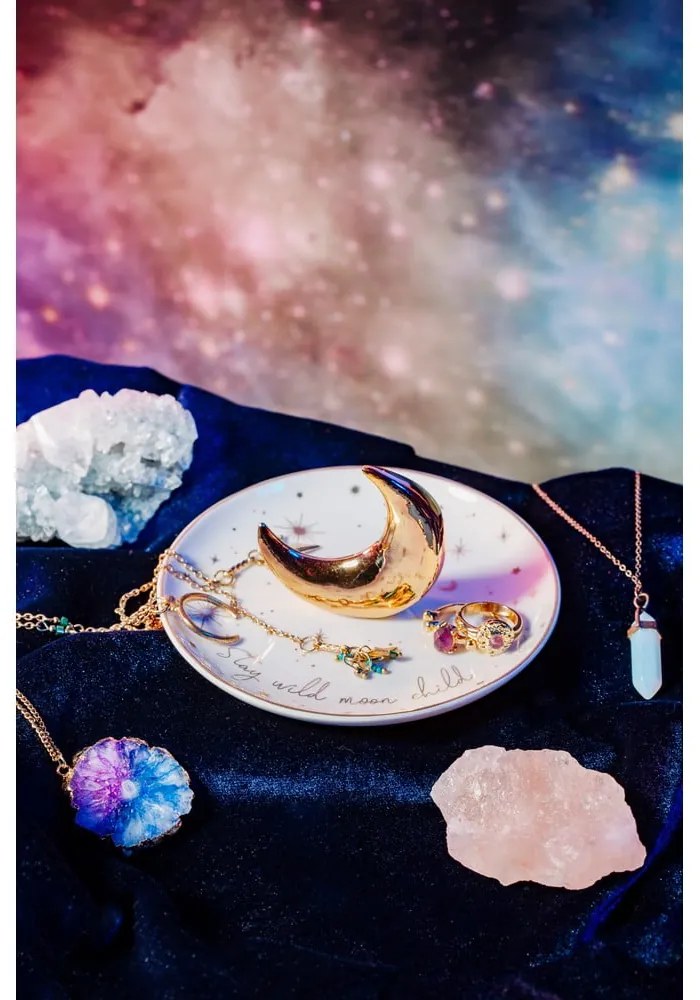 Porcelán ékszertartó tál Celestial – Sass &amp; Belle