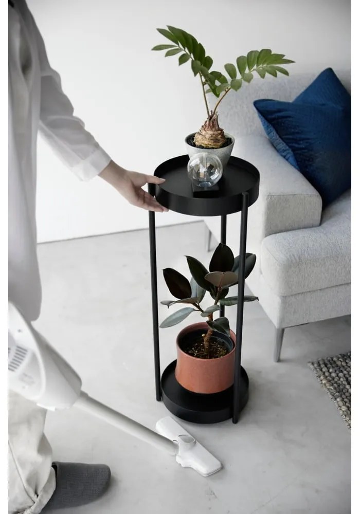 Fém virágtartó állvány (magasság 70 cm) Tower – YAMAZAKI