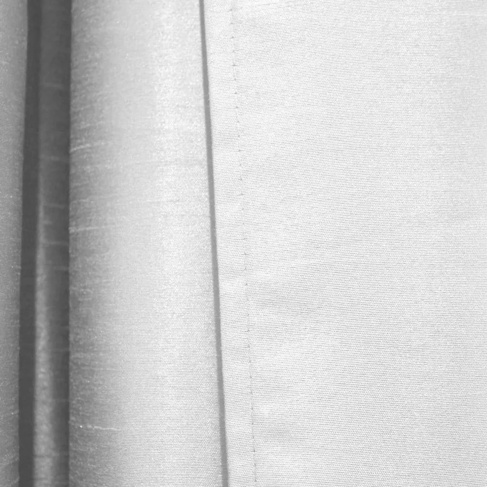 Fehér szatén függöny 140x240 cm Shana – douceur d'intérieur
