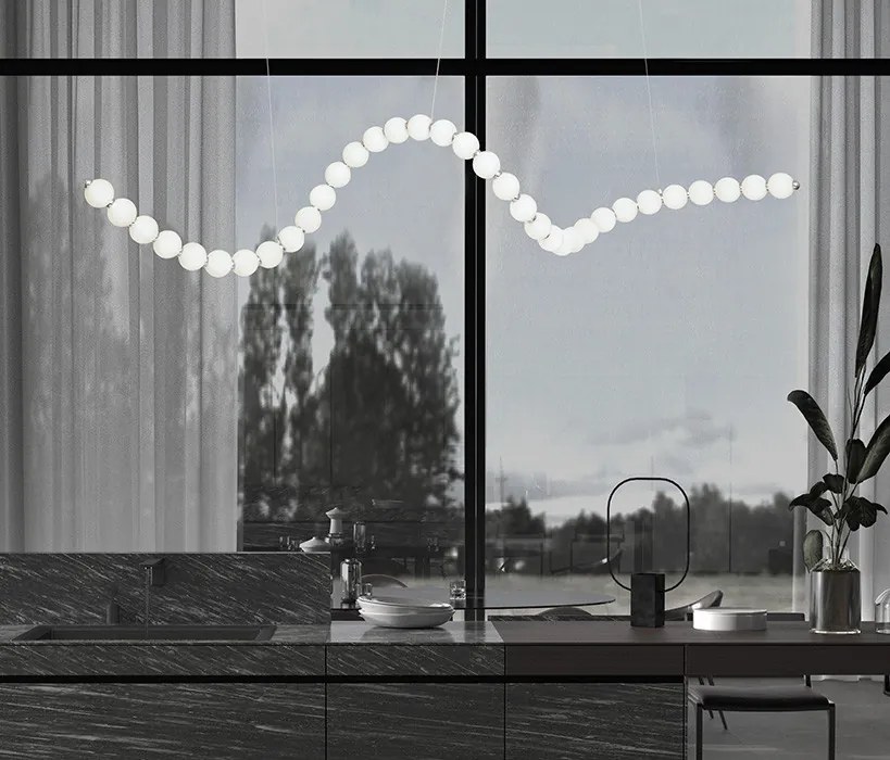 NOVALUCE 9695206 PERLA Modern Függesztett Lámpa LED IP20