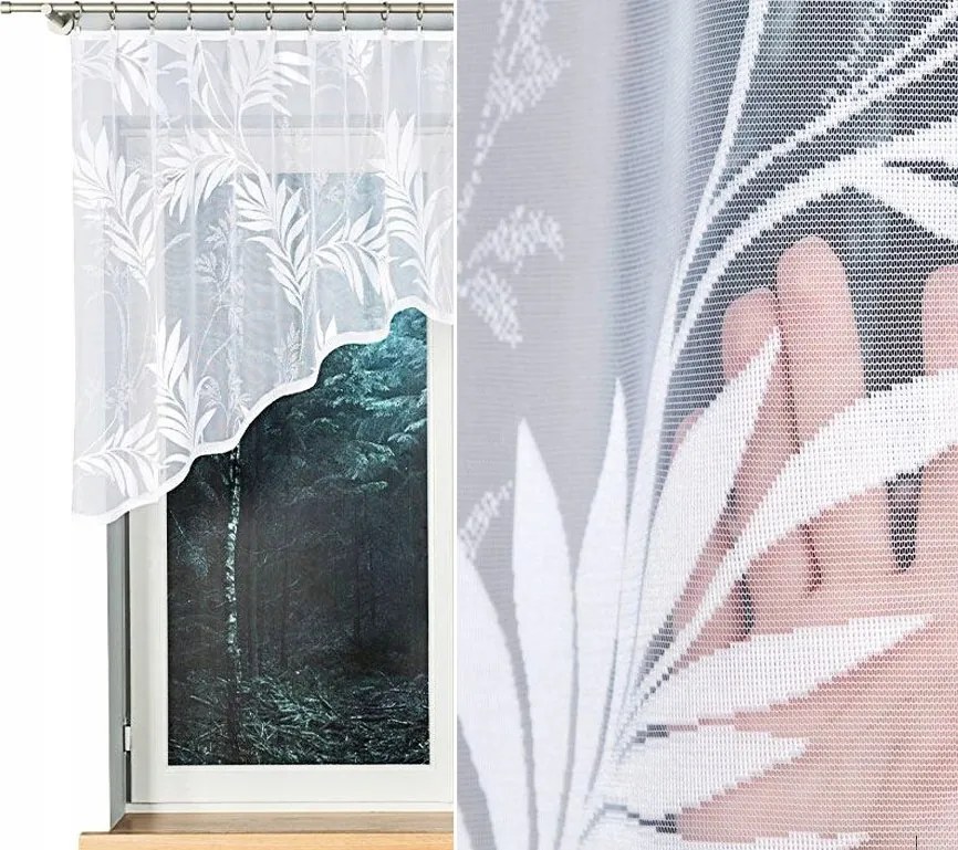 Jacquard függöny Kaja mintás 250x100cm (kész) íves