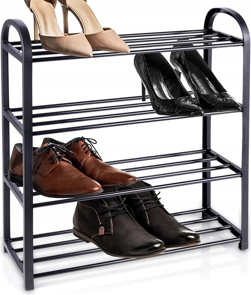 Könyvespolc Cipőspolc szekrény rendszerező állvány 4 szintes emeletes