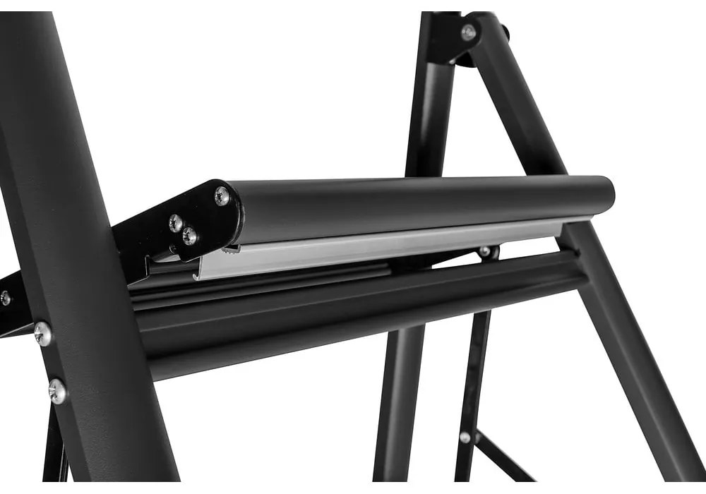 Compact fekete létra, magasság 91,5 cm