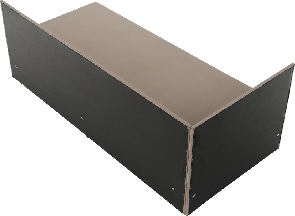 Heverő tárolóhellyel, bézses szürke, AURIA UNI