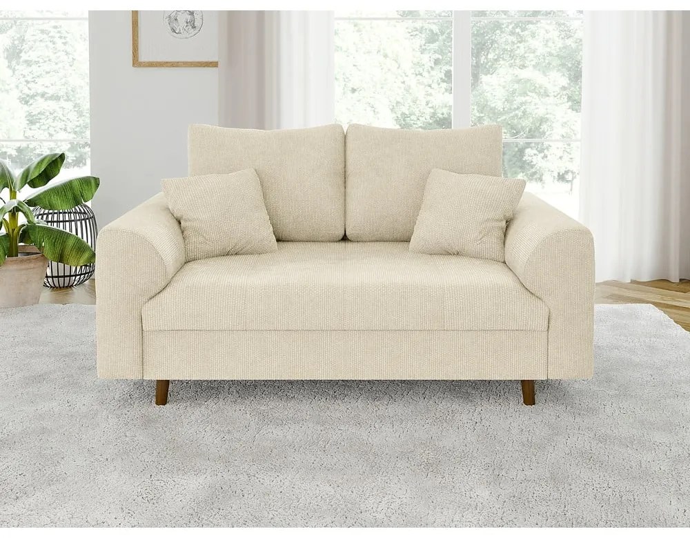 Bézs kanapé 150 cm Ariella – Ropez