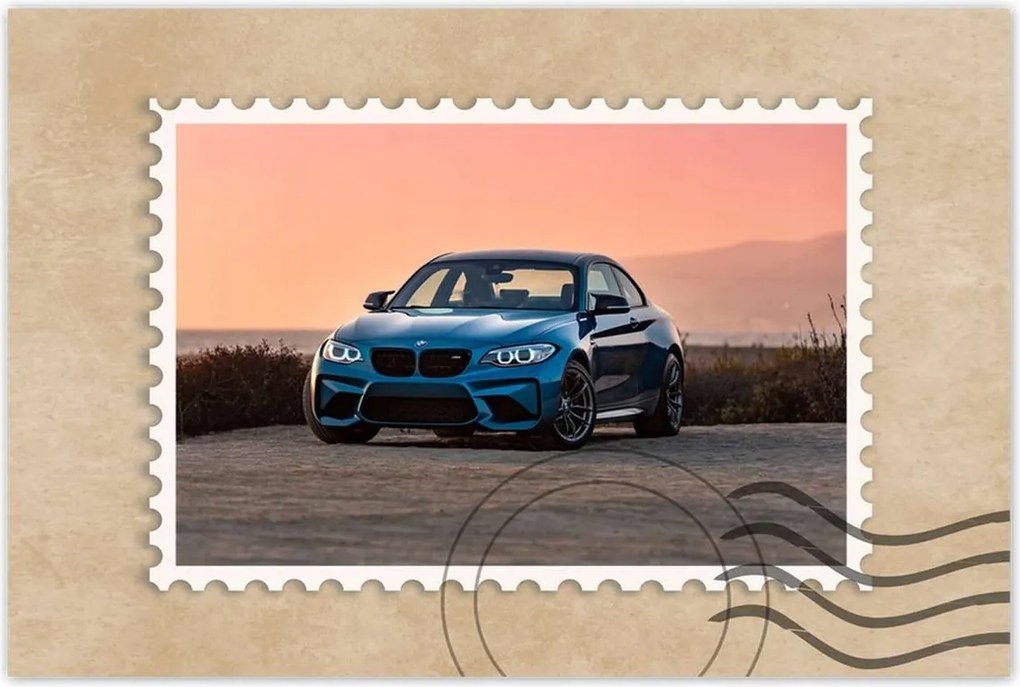 Poszterek 90x60 Naplemente Bmw Auto