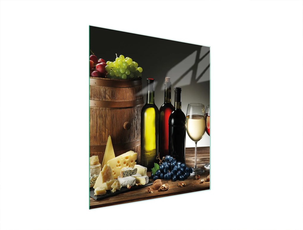 Üveg Vágódeszka 45x52 Konyha Edzett Üveg