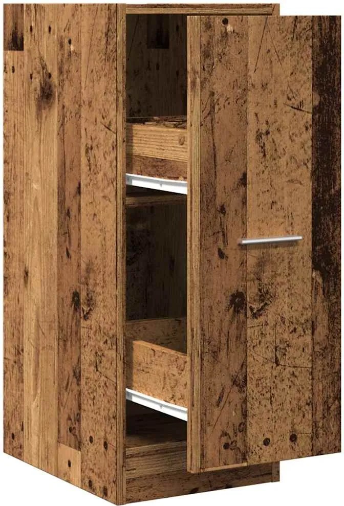 vidaXL antik fa színű szerelt fa patikaszekrény 30 x 41 x 77,5 cm