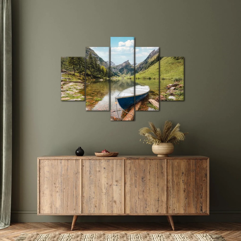 Kép - Seealpsee, svájci tó (150x105 cm)