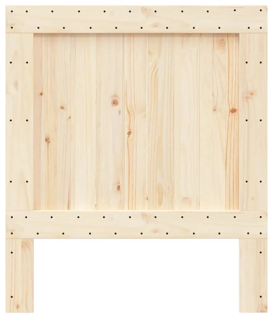 tömör fenyőfa fejtámla 90 x 104 cm