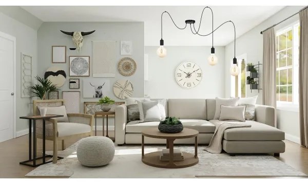 Csillár zsinóron MIROS 3xE27/60W/230V pók fekete