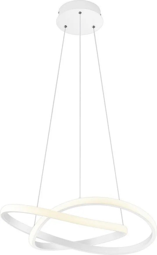 TRIO R32051131 COURSE Modern Led Függesztett Lámpa Fehér LED IP20