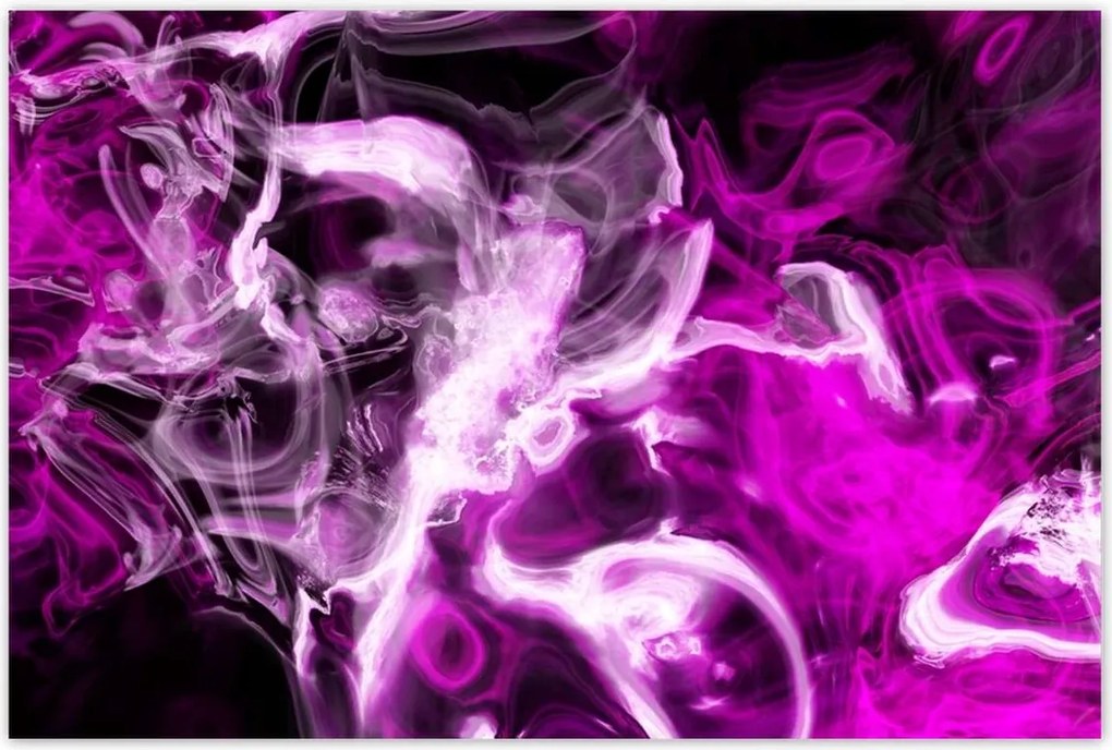 Poszterek 120x80 Lila lángok