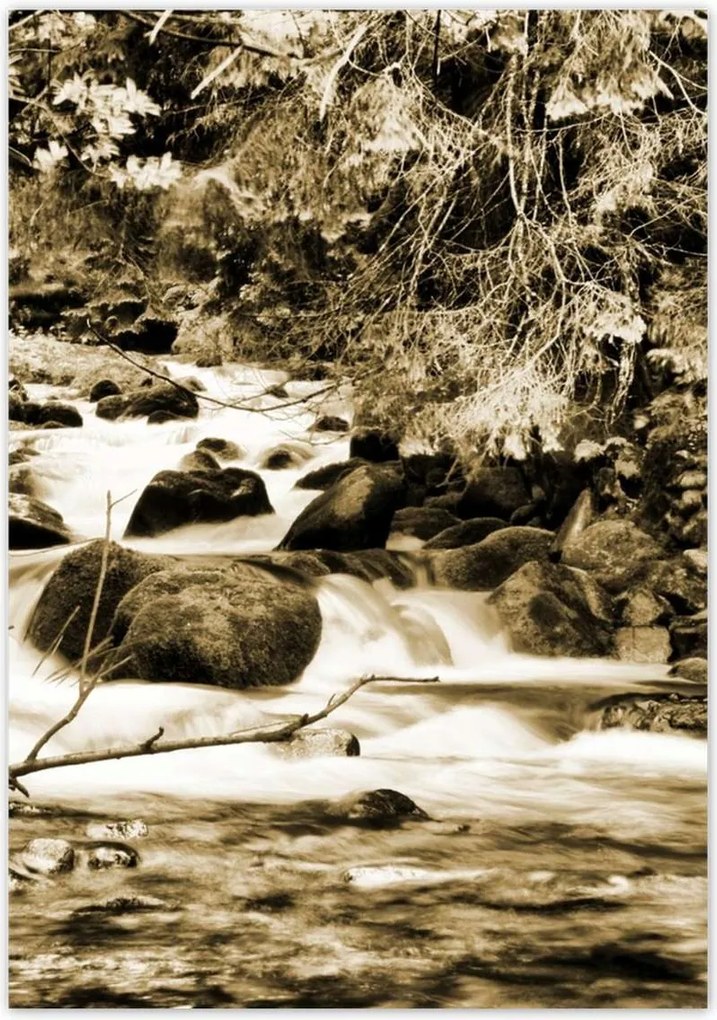 Poszterek 70x100 Tátra Lengyel hegyek Kilátás