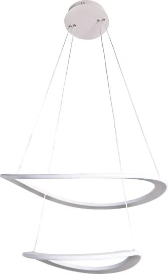 LED csillár kábelen CASHMERE LED/75W/230V átm. 59,5 bézs