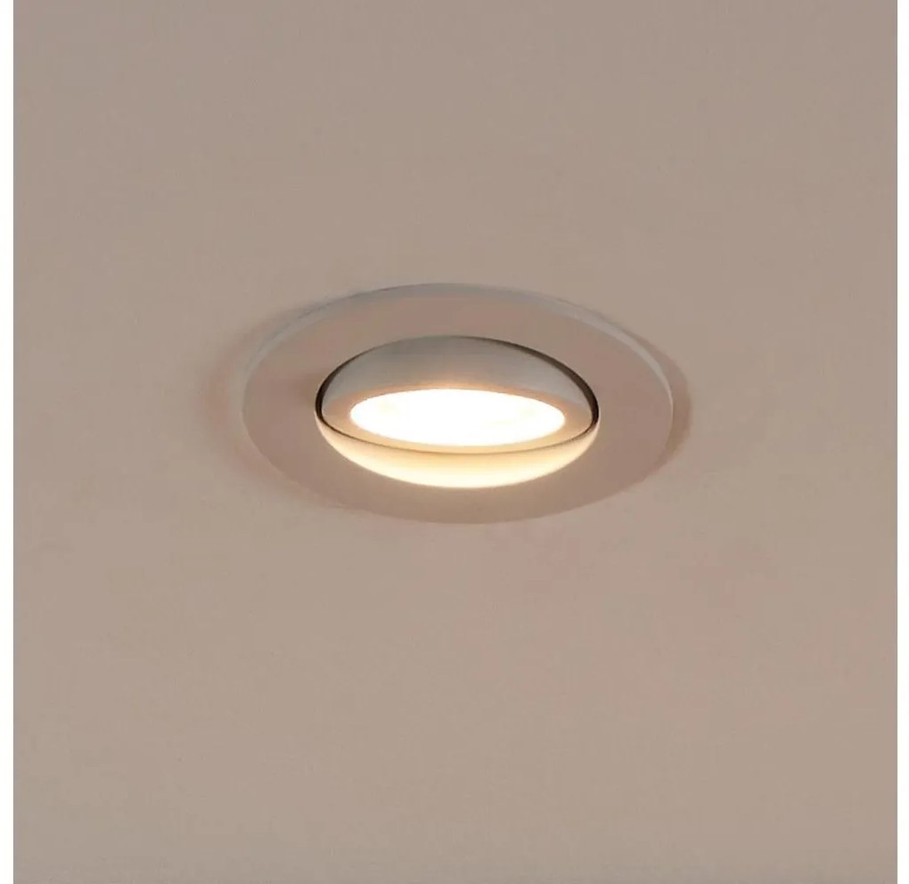 Eglo 31696 -LED RGBW Dimmelhető függesztett mennyezeti lámpa SALICETO LED/4,7W/230V fehér