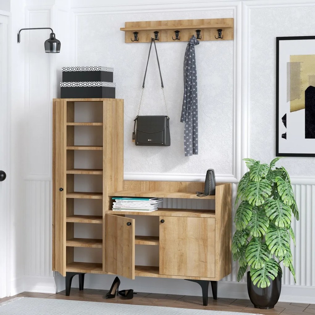 Barney Oak előszoba szett