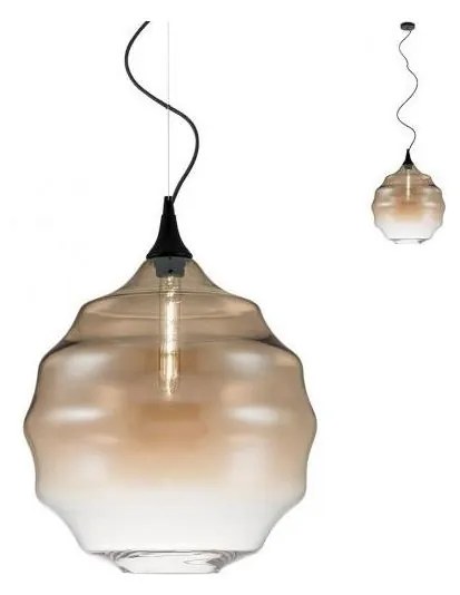 Redo 01-1844 - Csillár zsinóron SLAG 1xE27/42W/230V átm. 40 cm bézs