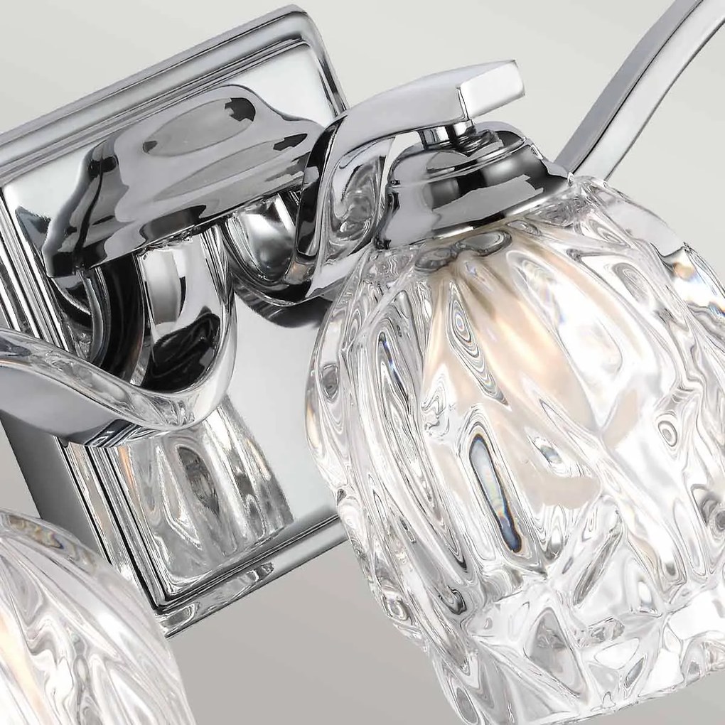 Feiss glamour klasszikus tükör világítás bath króm átlátszó elsfe-kalli3-bath IP44