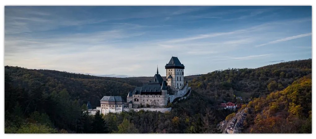 Karlstejn képe (120x50 cm)