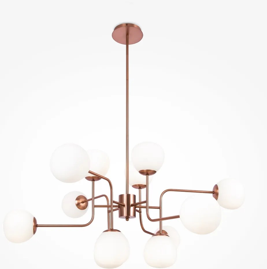 MAYTONI MOD221-PL-12-G ERICH Modern Csillár Réz E14 IP20