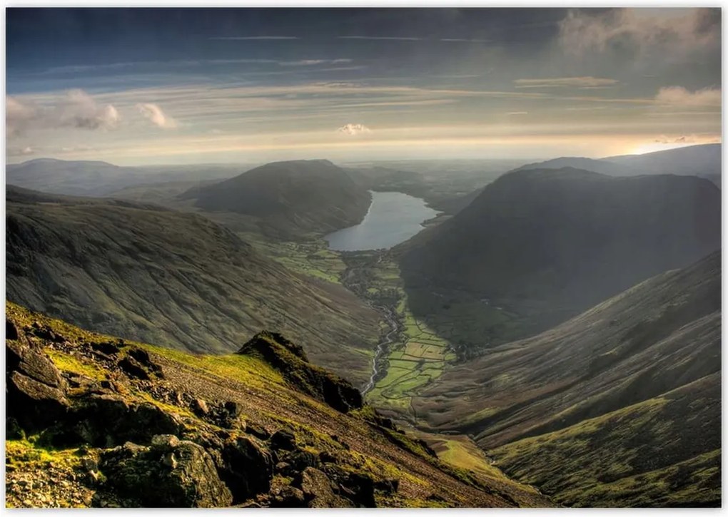 Poszterek 100x70 Hegyi tájkép