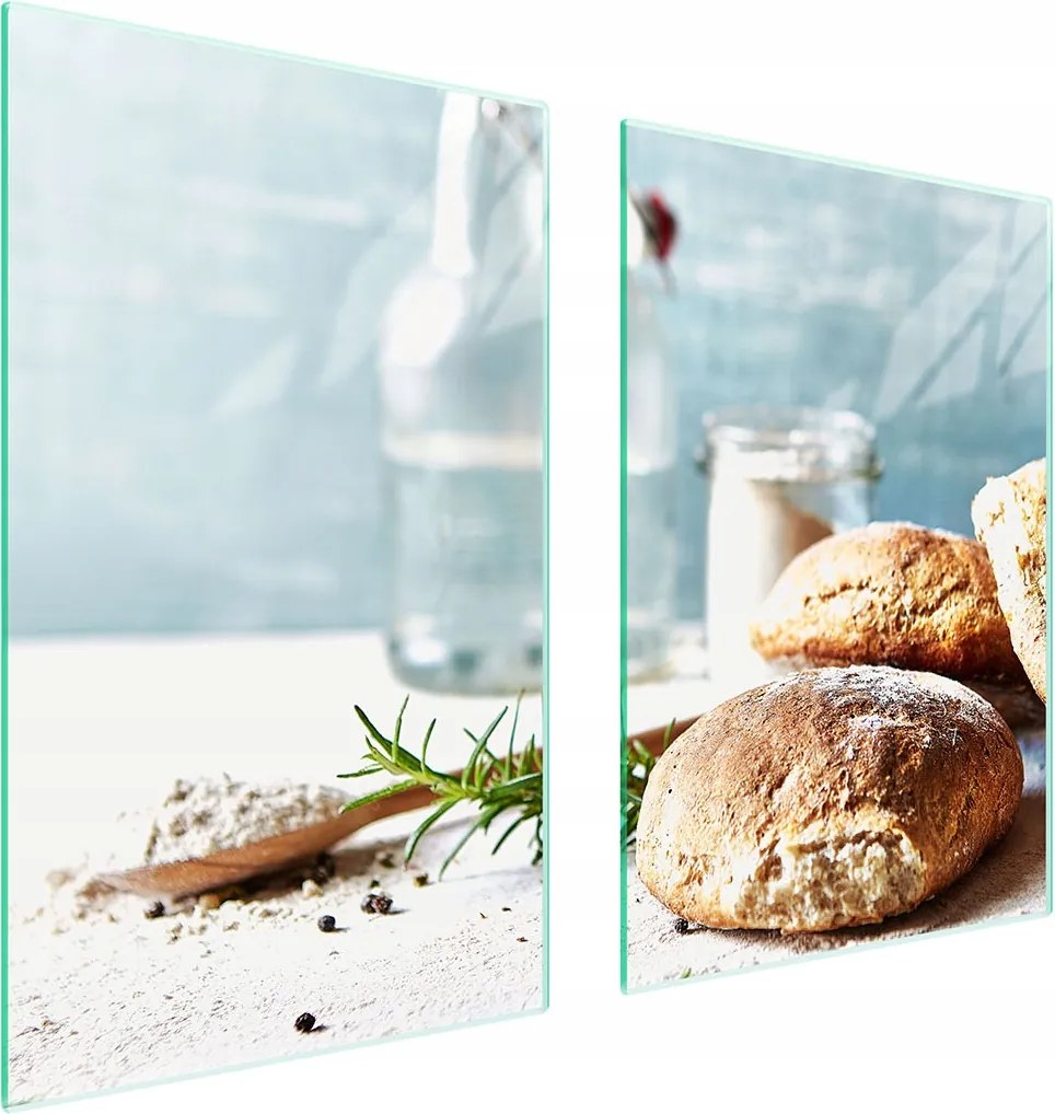 Üveg Konyhai Védőlap 65x52 Kenyér Edzett Üveg