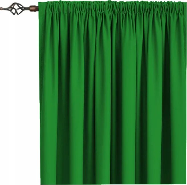 Panama Matt Szalagfüggöny 145x250 zöld tra