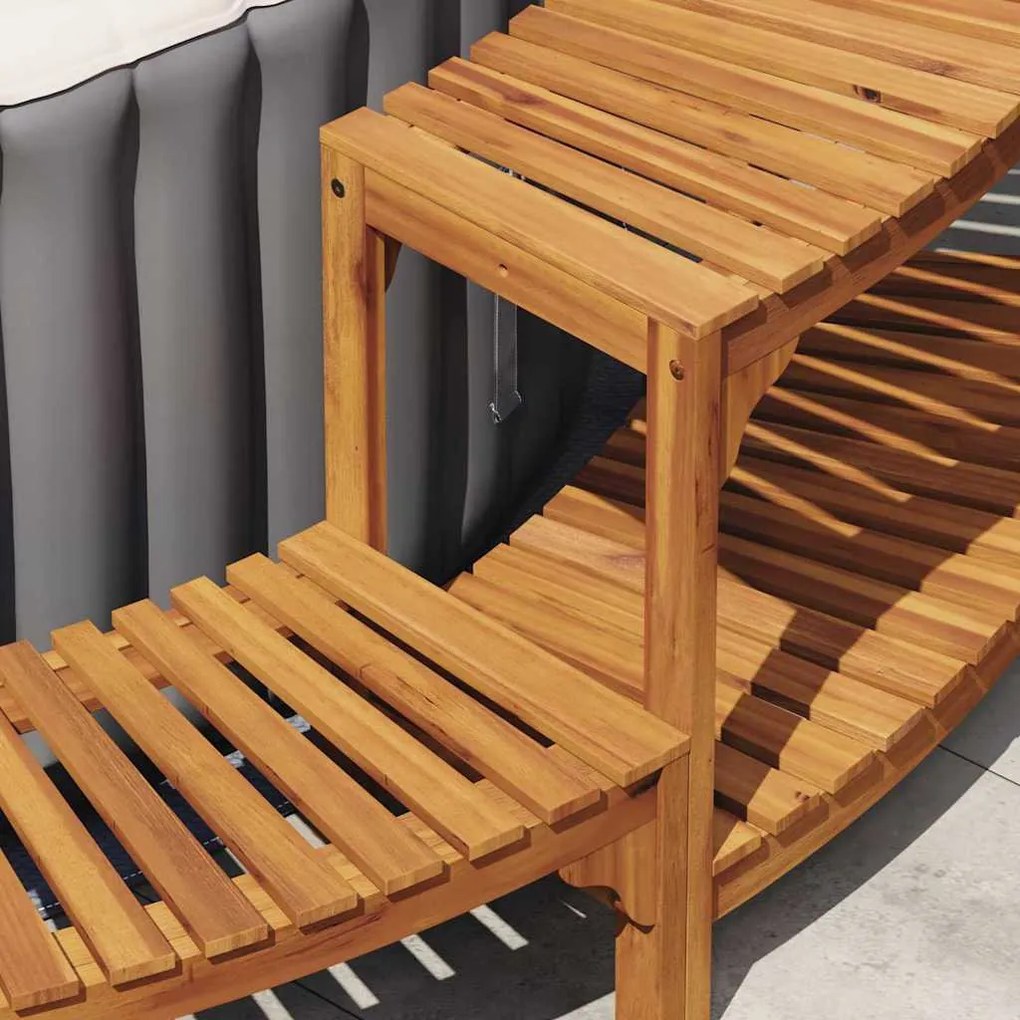 Jakuzzi Környezet Barna Ø275 x 55,5 cm Tömör Akácfa