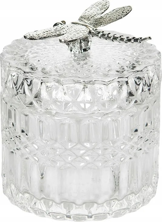 Cukortartó Üveg Tartály Fűszertartó Tea Élelmiszer Fedővel