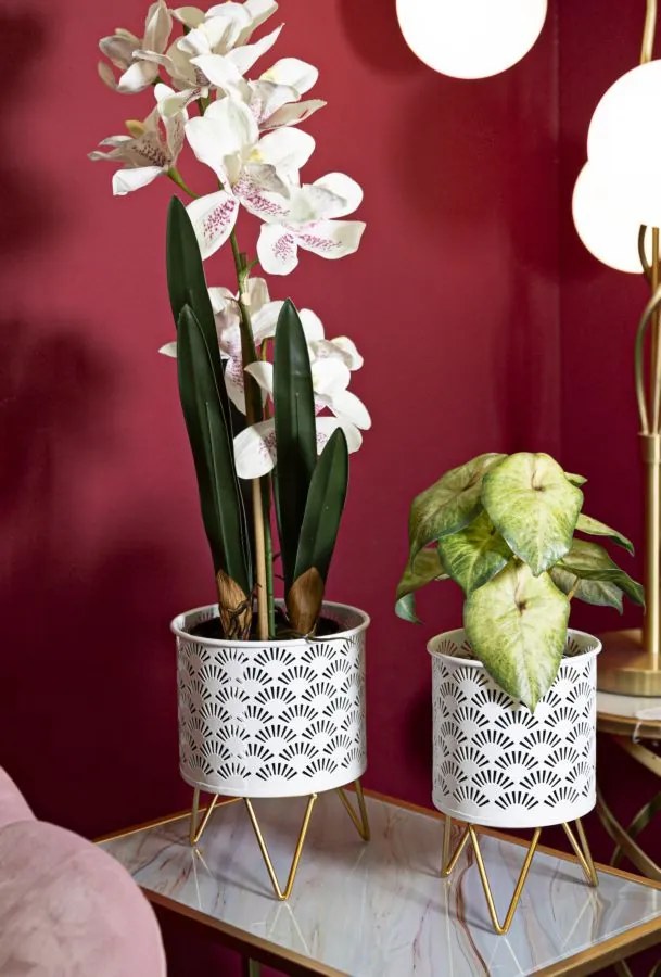 Vázatartó carly készlet 2 db ø 16x20-13x20cm