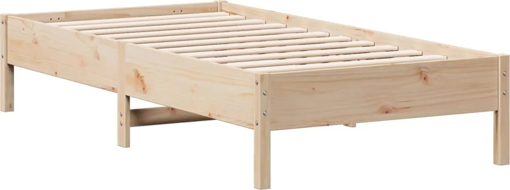 vidaXL tömör fenyőfa ágy matrac nélkül 75 x 190 cm