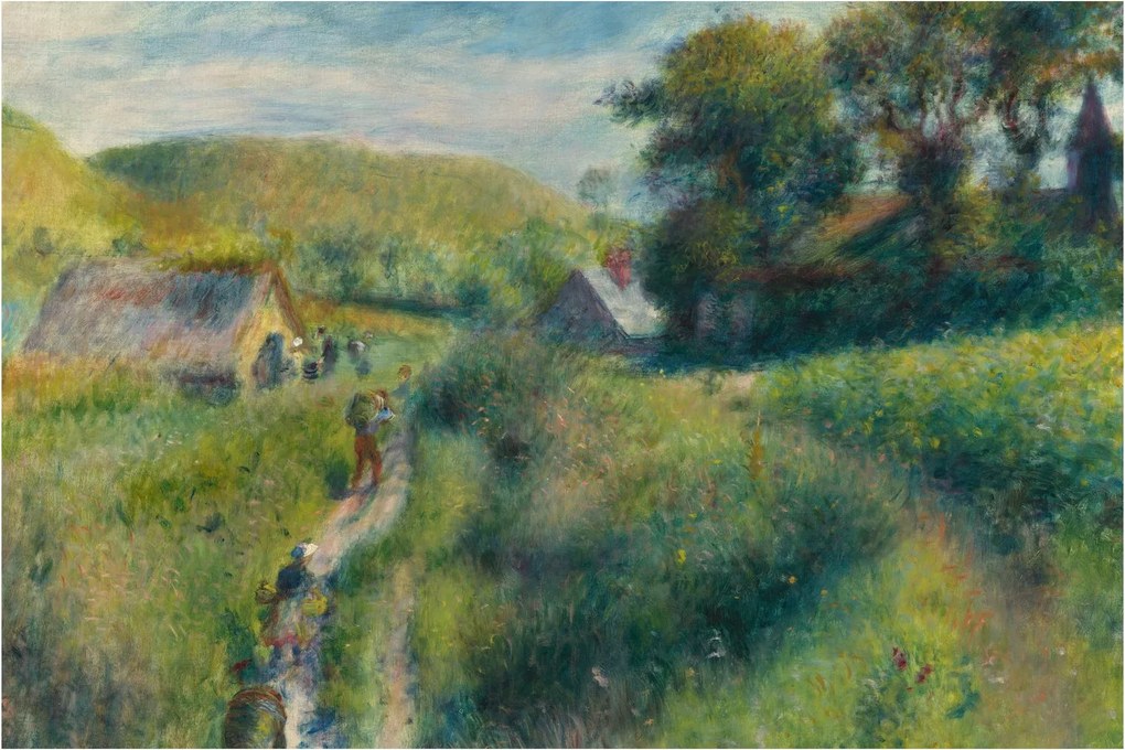 Kép - Auguste Renoir, The Mussel Harvest, reprodukciók (90x60 cm)