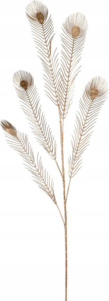 Arany Levelek Dekoratív Művirágok Váza Arany 98 CM