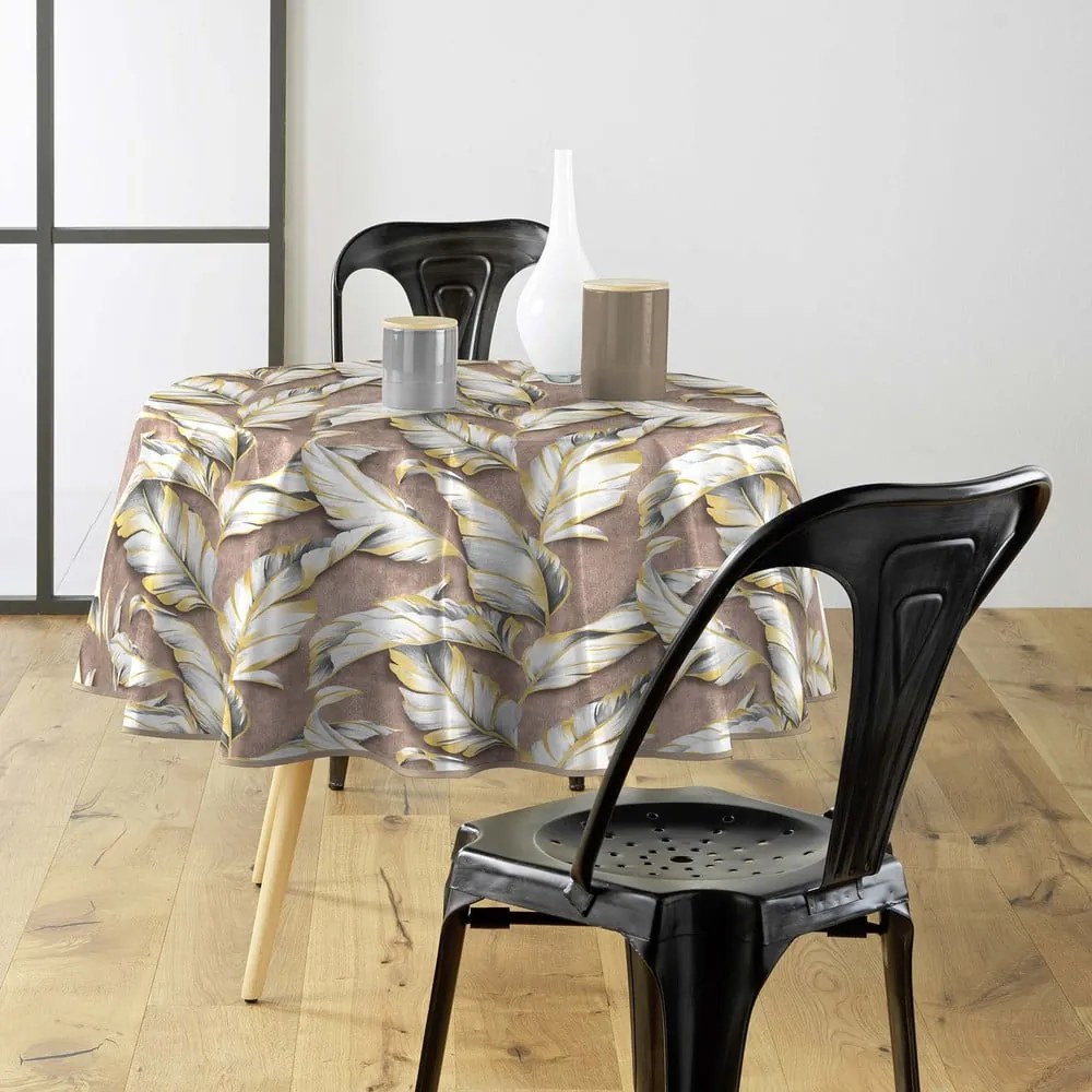 Lemosható asztalterítő ø 160 cm Ebany – douceur d'intérieur