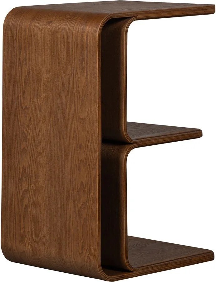 Tárolóasztal diófa dekorral 32x40 cm Frey – WOOOD