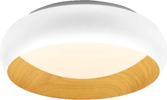 Osram - dimmelhető LED mennyezeti lámpa ORBIS LIVIA LED/16W/230V átm. 30 cm fehér/barna