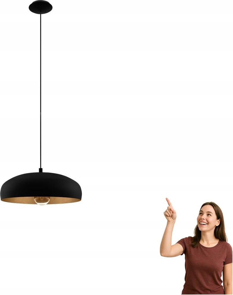 Függő lámpa Mogano 1 94605 Eglo