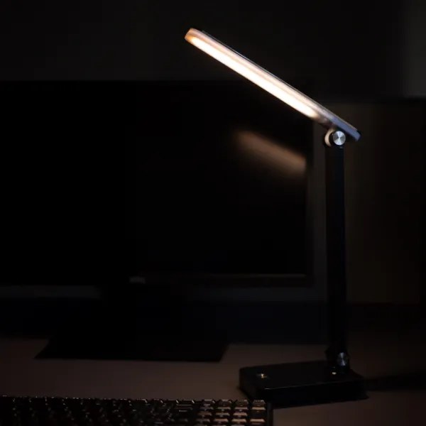 Zuma Line 1949-BK-LED Újratölthető asztali lámpa LED/8W/1200mAh 3000/4500/6000K fekete