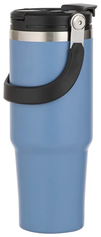 Kék rozsdamentes acél utazó ivópalack 1 l Eco – Ladelle