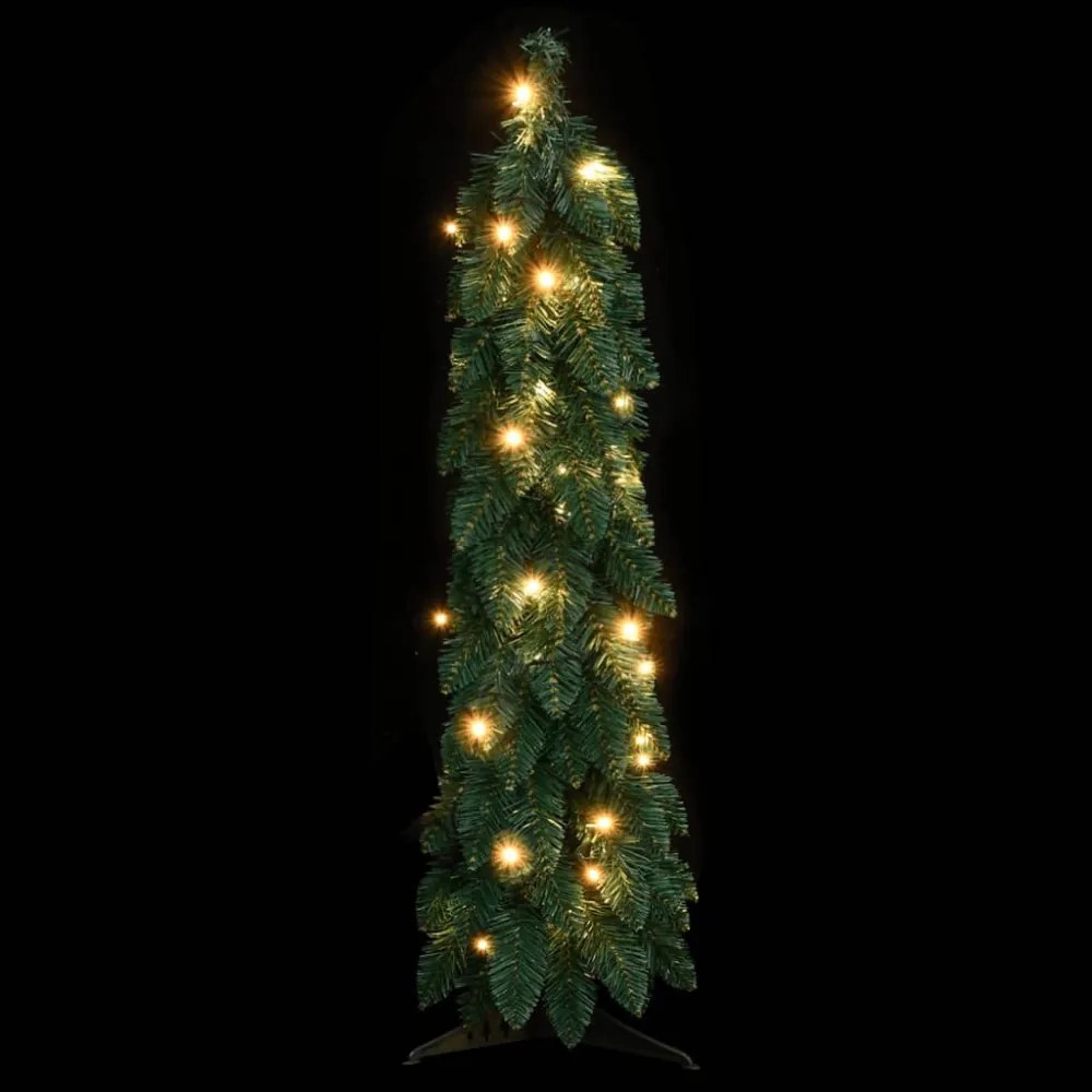 megvilágított műkarácsonyfa 30 LED-del 60 cm