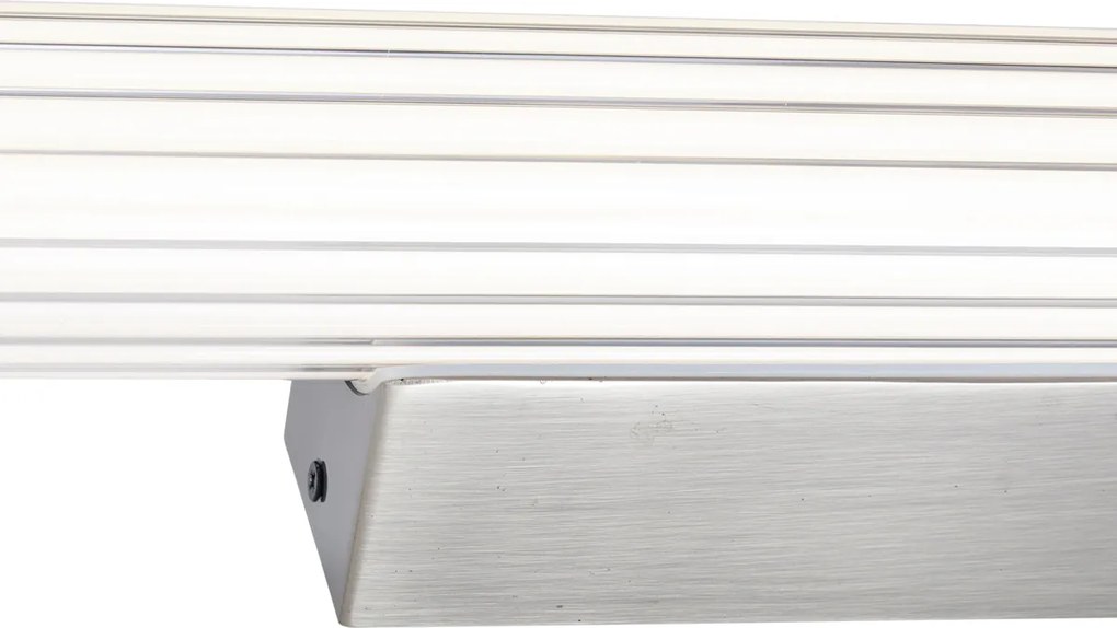 Retro fali lámpa fegyverszürke 80,4 cm LED-del IP44 - Coco