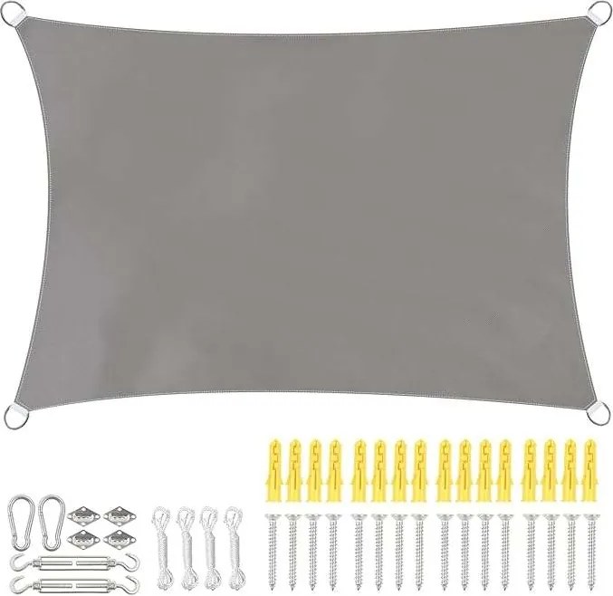 Kerti napvitorla 300 x 400 cm Pvc