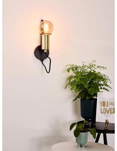 Lucide 45278/01/30 - Fali lámpa MALCOLM 1xE27/60W/230V