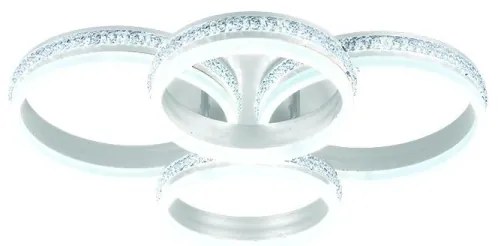 LED dimmelhető felületre szerelhető csillár LED/150W/230V 3000-6500K + távirányító