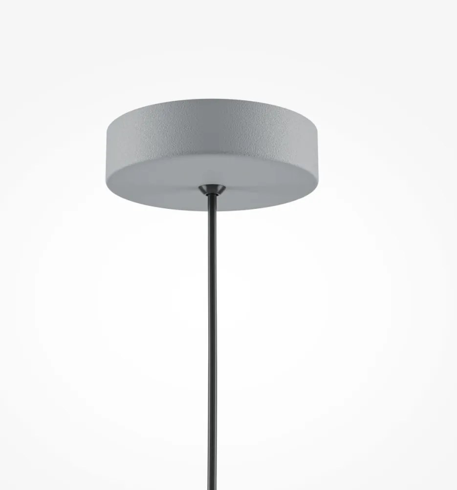 MAYTONI MOD167PL-01GR BASIC Egyágú Függesztett Lámpa Fém E27 IP20