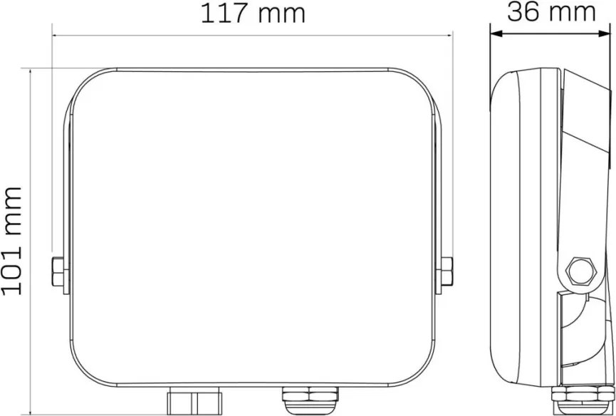 POLUX 327420 FLOODLIGHT Kültéri Reflektor LED IP65