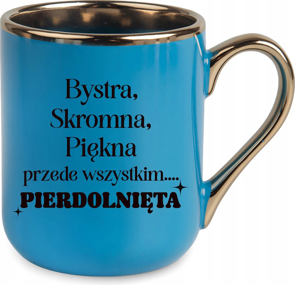 Kék Elegáns Bögre Ajándék Barátnőnek Születésnapra