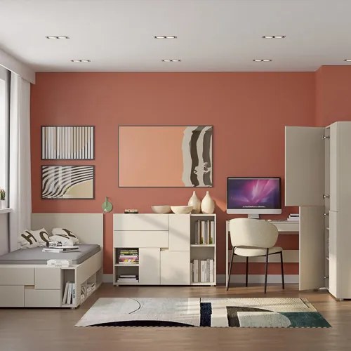 Szekrény 3 ajtós és 2 fiókos kivitelben LENS